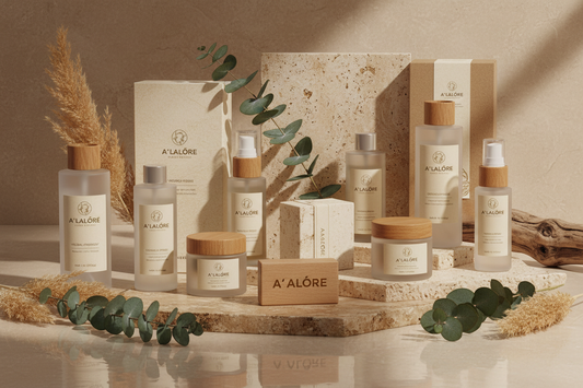 Cilt bakımında yanlış peeling uygulamaları hakkında doğal ve organik cilt bakım ürünleri koleksiyonu