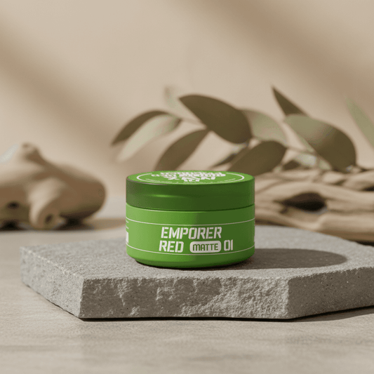 A'LALÓRE markasına ait yeşil kutuda mat saç şekillendirici wax ürünü