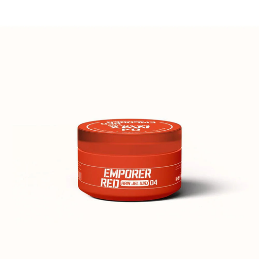 A'LALÓRE Emporer Red saç sabitleyici ultra sert jel kırmızı kavanozda 04 numara
