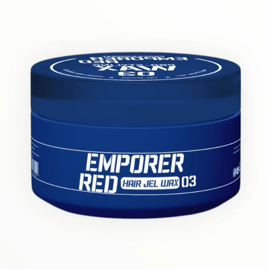 A'LALÓRE Markalı Emporer Red saç şekillendirici jel wax mavi kavanozda