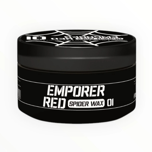 Emporer Red marka spider wax saç şekillendirici siyah kutuda güçlü tutuş sağlar