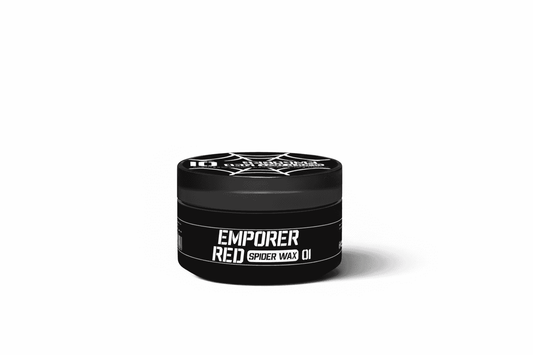 EMPORER RED markalı spider wax saç şekillendirici siyah kutuda özel formüllü saç waxı