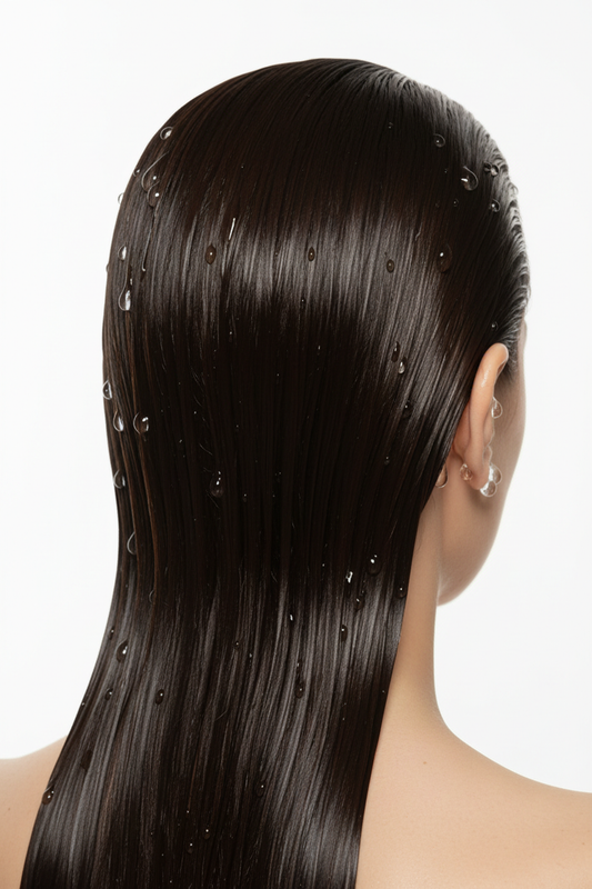 ıslak saç görünüm