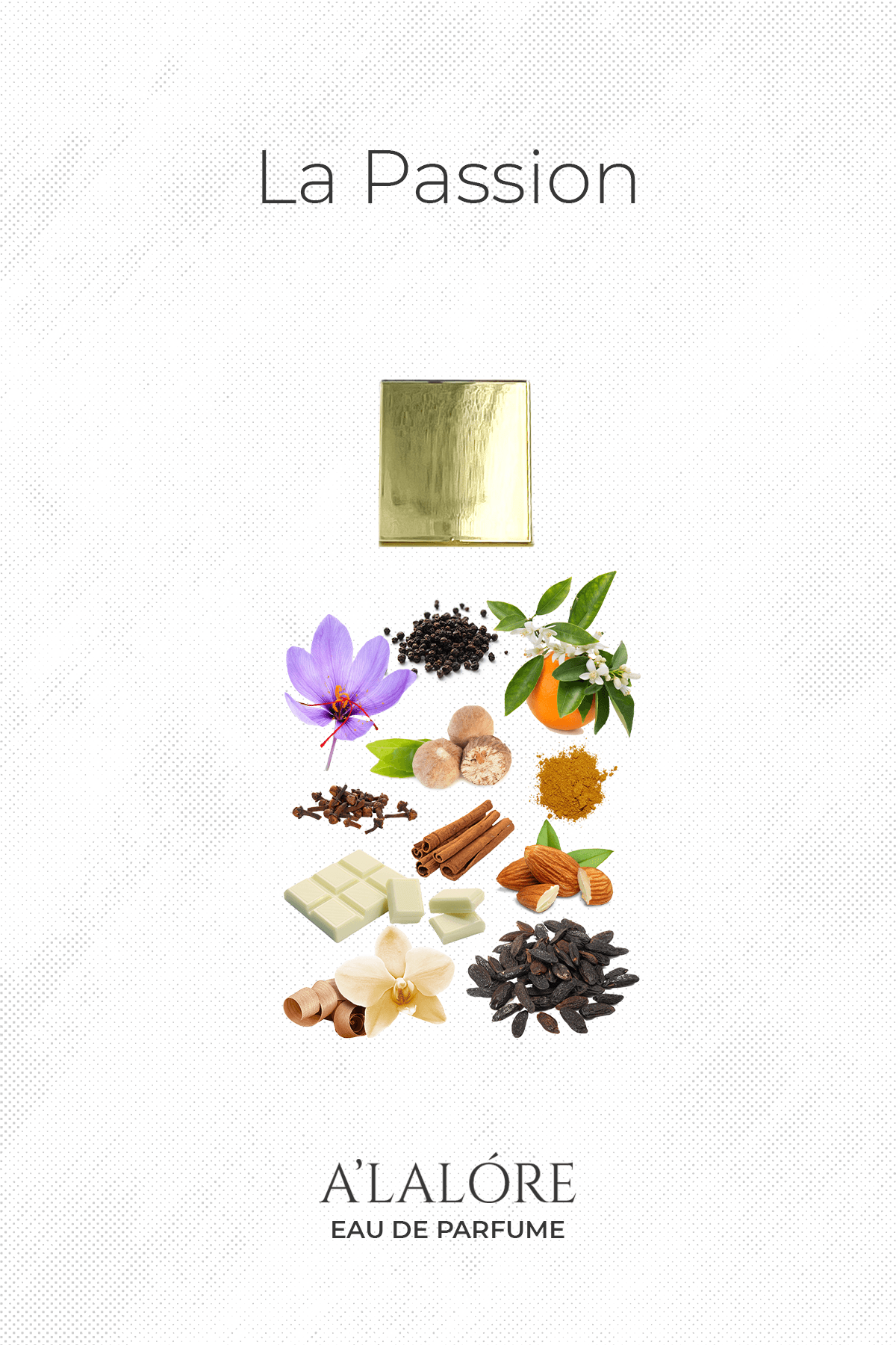 Alalore La Passion kadın parfümü 100ml çiçek ve baharat esanslarıyla doğal koku