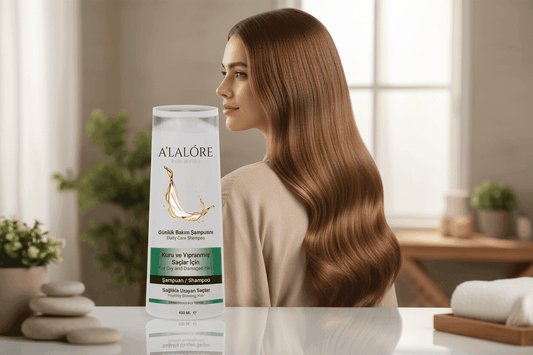 Alalore Kuru ve Yıpranmış Saçlar İçin Saç Bakım Şampuanı - 400 ml