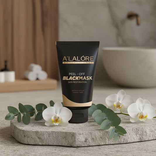 Alalore Derinlemesine Temizlik Pürüzsüz Görünüm Soyulabilen Siyah Maske - 150 ml