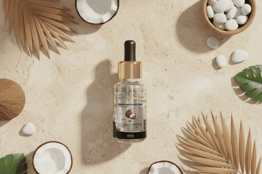 Alalore saç bakım yağı hindistan cevizi ya ile besleyici etkili saç bakım ürünü