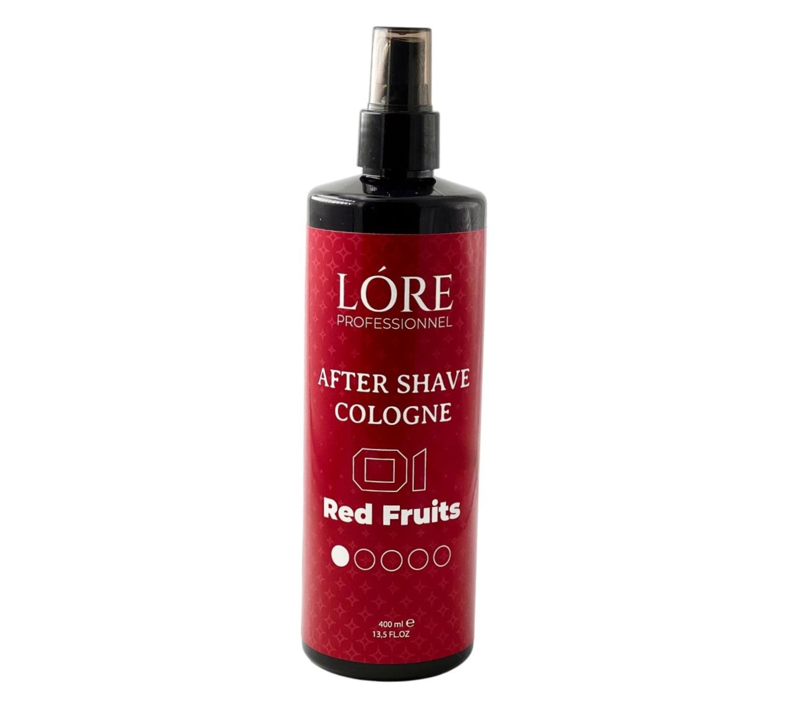 A'LALÓRE Red Fruits tıraş sonrası rahatlatıcı kolonya sprey şişede 400 ml