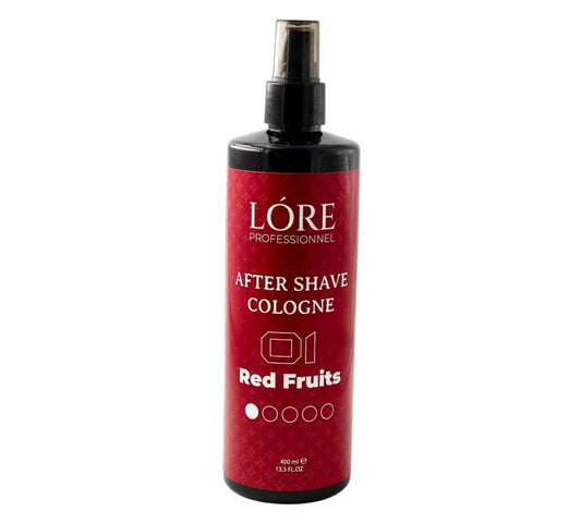 A'LALÓRE Red Fruits tıraş sonrası rahatlatıcı kolonya sprey şişede 400 ml